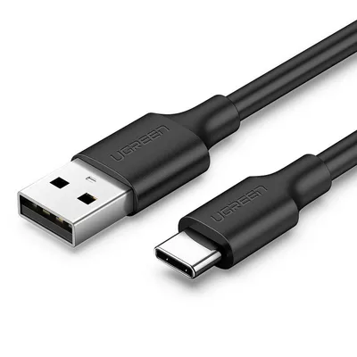 Produktbild von Ugreen 60118 USB-Kabel USB 2.0 2 m USB C USB A Schwarz