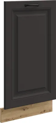 Produktbild von Frontblende für vollintegrierten Geschirrspüler 45 cm Stilo Grau + Eiche Artisan