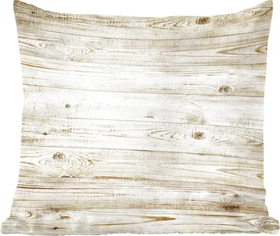 Produktbild von MuchoWow® Zierkissen Sofakissen Wohnzimmer Dekokissen 45x45 cm Countryside - Holz - Dielen - Boden - Schlafpolster - Polster für das Sofa