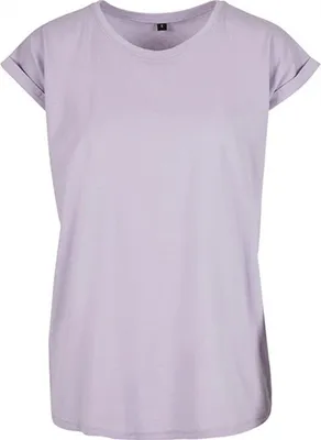 Produktbild von Build Your Brand BY021 | Ladies Extended Shoulder Damen T-Shirt - Farbe: Lilac - Größe: M