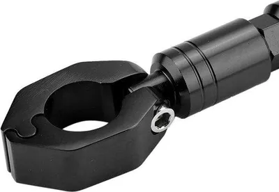 Produktbild von Einstellbare Lenkerstange für Motorrad, Universal, schwarz