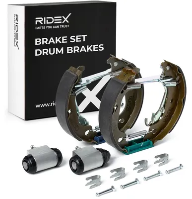 Produktbild von RIDEX Bremsensatz Trommelbremse Hinten für FIAT PUNTO (188) 3859B0289