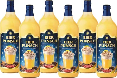 Produktbild von Gerstacker der Original Eierpunsch verführerisch cremig 1000ml 6er Pack
