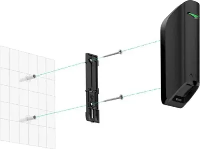 Produktbild von Ajax MotionProtect Vorhang Schwarz