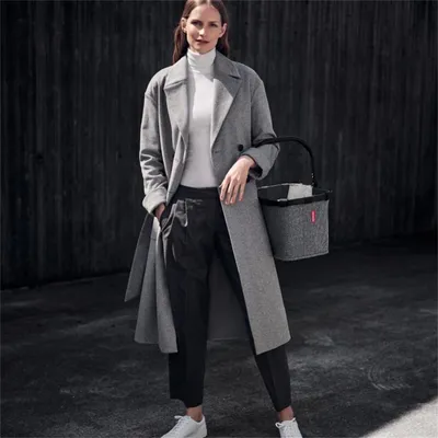 Zdjęcie produktu dla Reisenthel carrybag, Koszyk na zakupy, Szary, Poliester, Monochromatyczny, 22 l, 480 mm