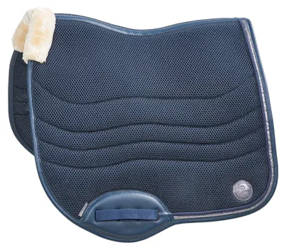 Produktbild von BUSSE Schabracke Dressur 3D Air Effect KG Sattelunterlage Navy VB/WB