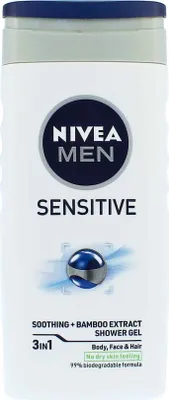 Zdjęcie produktu dla Nivea Men Sensitive el pod prysznic 250 ml