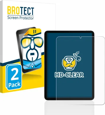 Produktbild von 2x Für Apple iPad Air 4 WiFi / WiFi Cellular 2020 Schutzfolie BROTECT Displayschutz Display Schutz Folie Klar Transparent