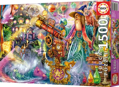 Produktbild von Educa Borras Teile Zauberer Zauber Puzzle 1500 Stücke Mehrfarbig Mehrfarbig One Size