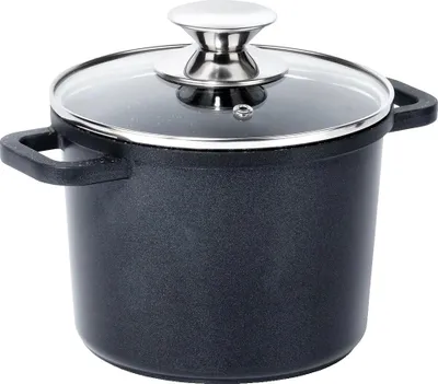 Obrázek produktu pro Pánev, nepřilnavý povrch, všestranné použití, černá, 1-2 litry