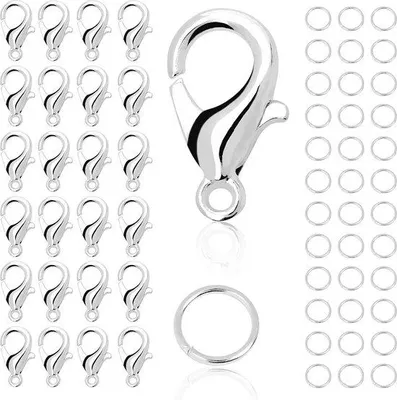 Productafbeelding van Goud en Zilver Kettingsluiting voor Armbanden - Set van 300