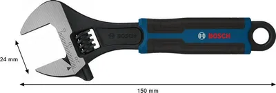 Produktbild von Rollgabelschlüssel 150 mm / 6"