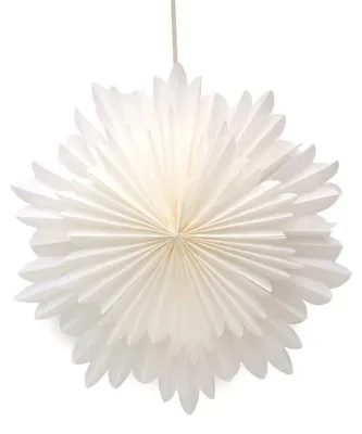 Only Natural – Papier-Lampenschirm – Weiß – 35 cm – Ansicht 1