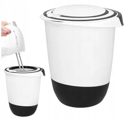 Produktbild von Cadro Küchenschüssel 1,5L mit Ausguss und rutschfestem Boden