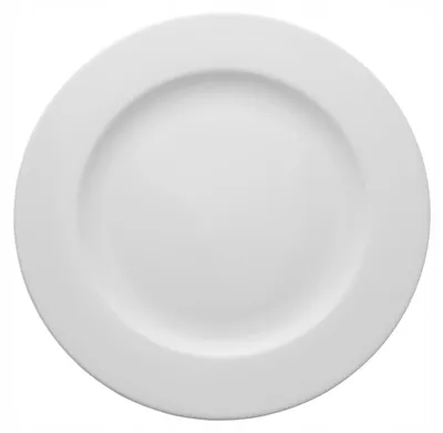 Produktbild von Lubiana Roma Flacher Porzellan Speiseteller Weiß 27 cm