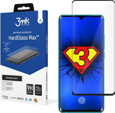 Produktbild von 3mk Display Gehärtetes Glas HardGlass Max für Xiaomi Mi Note 10 0,3mm 9H