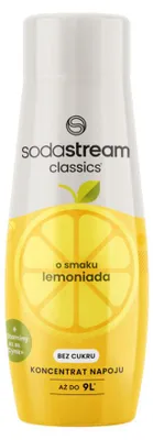 Obrázok produktu pre SodaStream Lemon Zero, Prírodné ochucovadlo, Citrón, Fľaša, Cukor, 1 kusov