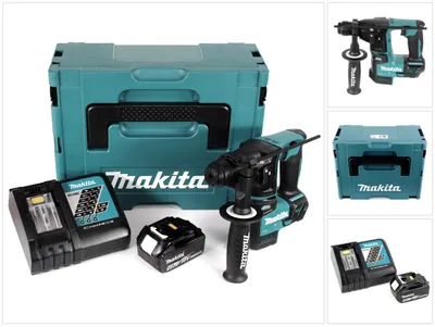 Produktbild von Makita DHR 171 RM1J Akku Bohrhammer Brushless SDS Plus 18V 1,2J + 1x Akku 4,0Ah + Ladegerät + Makpac