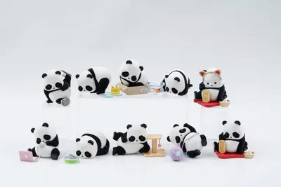 Immagine prodotto di Assortimento di figurine Panda Roll Blind Box "Panda As A Cat" 7 cm (8)