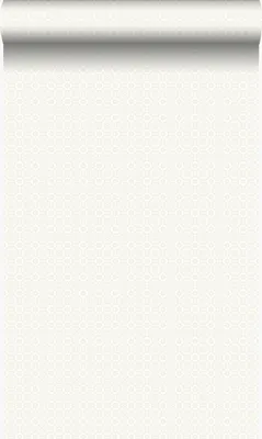 Produktbild von Origin Wallcoverings Tapete Spitzemotiv Silber 53 cm x 10.05 m