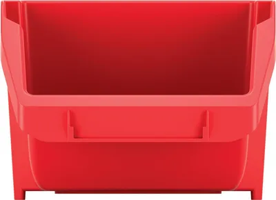 Obrázek produktu pro Krátká přihrádka na nářadí s nástěnným držákem, šířka 20 cm, červená