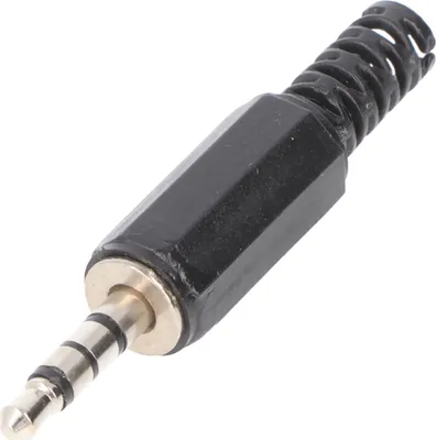 Produktbild von Goobay Klinkenstecker - 3,5 mm - stereo - 3,5-mm-Klinkenstecker (4-polig, stereo)