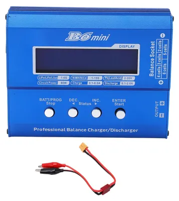 Productafbeelding van Intelligente batterijoplader, Lipo-lithium balancer en ontlader, 80 W, 6 A, DC 11–18 V