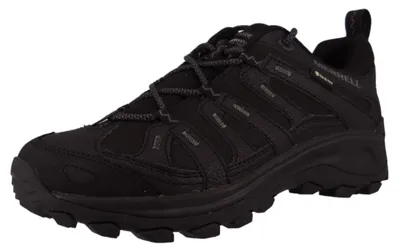 Produktbild von Merrell Herren  Halbschuhe Wanderschuhe Claypool 2 Sport GTX J037563 Schwarz  Black Textil/Synthetik mit Cleansport NXTEVA-Innensohle aus 50% recyceltem Material & Merrell-Air Cushion Absatz schwarz S24-0042130