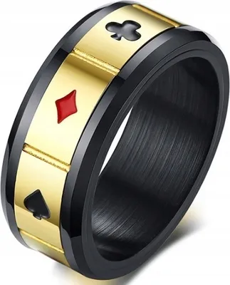 Produktbild von GOLDENER SIEGELRING Pokerkarten EHERING 213