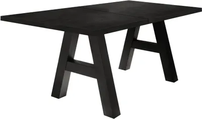 Produktbild von Esstisch ausziehbar Elia 7 140 x 90 x 75 Esszimmertisch Schwarzstahl 13303-140