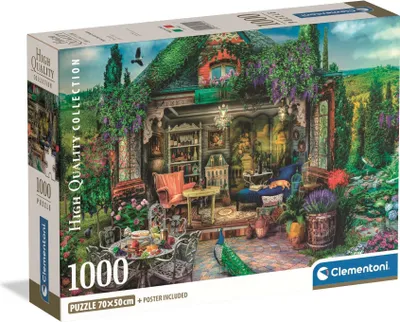 Image de Clementoni - Wysokiej Jakości Puzzle 1000 elementów - Urokliwe Wino i Kraj