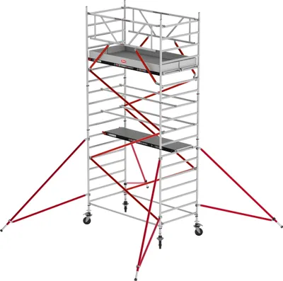 Produktbild von Altrex Fahrgerüst RS Tower 52 Aluminium mit Fiber-Deck Plattform 6,20m AH 1,35x1,85m