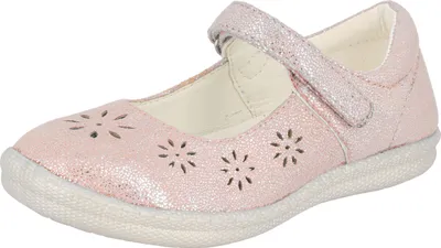 Produktbild von Lico Mädchen Ballerina rosa-perlmutt mit Klettverschluss 26