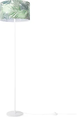 Produktbild von Stehleuchte Stehlampe Schlafzimmer Lampe Leselampe Deko Wohnzimmer Palme Leuchten Farbe / Größe Grün (Ø38cm)