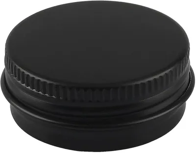 Imagen del producto de Latas de aluminio, color mate, de 15 ml, 10 unidades, con tapa roscada, para cosméticos