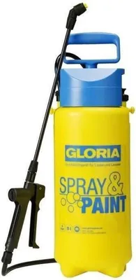 Image de Gloria Haus und Garten 000101.0000 Spray&amp;Paint Pump pressure sprayer 5 l