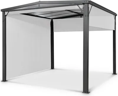 Obrázok produktu pre Blumfeldt Pavillon, altánok, 3x4 m, hliník, polykarbonátová strecha, bočné steny