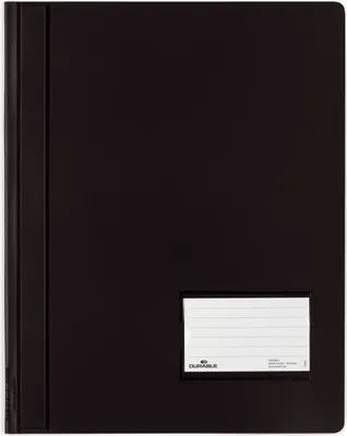 Produktbild von DURABLE Schnellhefter DURALUX® A4+ transluzent, 268001 schwarz