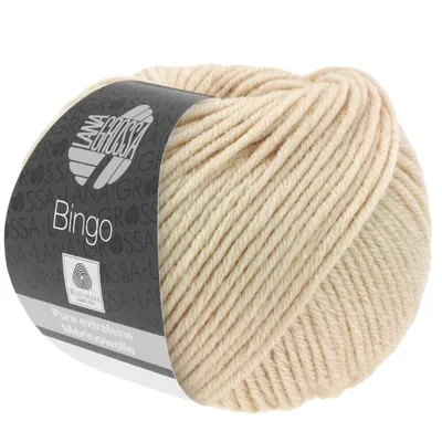 Produktbild von Lana Grossa BINGO 50 g extrafeine Wolle 80 m Farbe 077 - Beige