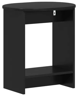 Obrázek produktu pro Boční stůl Černá 50 x 39,5 x 55 cm Kompozitní dřevo