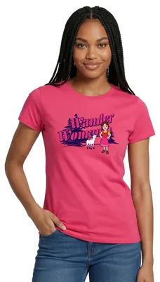 Produktbild von Spreadshirt Heidi Wander Woman Frauen T-Shirt, M, Azalea
