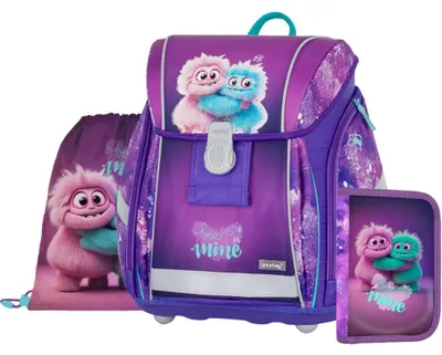 Obrázok produktu pre OXYBAG školská sada 3-dielna Premium Light Monster