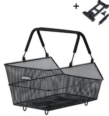 Obrázok produktu pre Basil Cento MIK Rear Košík na bicykel Black