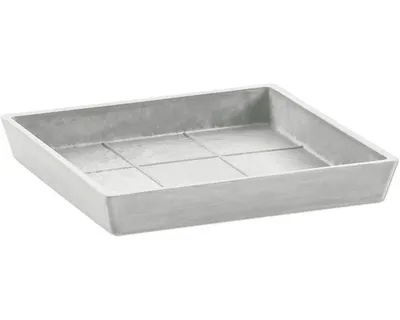 Immagine prodotto di Sottovaso Ecopots Square 45 per vasi da fiori - L 38,5 cm x P 38,5 cm x A 3,4 cm - Per interni ed esterni