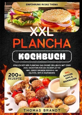 Produktbild von XXL Plancha Kochbuch