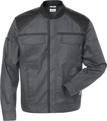 Produktbild von Fristads Jacke 4555 STFP 129481, Farbe:grau/schwarz, Größe:S
