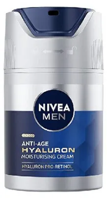 Obrázek produktu pro Hydratační krém proti vráskám Men Anti-Age Hyaluron (Moisturising Cream) 50 ml