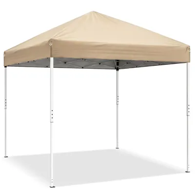 Produktbild von FCH 3x 3m Faltpavillon, Pop Up Pavillon mit 4 Seitenwänden, wasserdicht, UV-Schutz,Gartenpavillon Partyzelt,Khaki