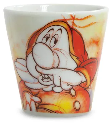 Imagen del producto de Pequeña taza de café de porcelana en varios colores