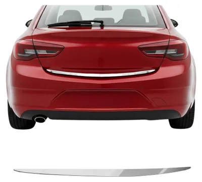Image de Garniture de Hayon Coffre pour Opel Insignia B 2017-2025 acier inox, Image générée par une IA